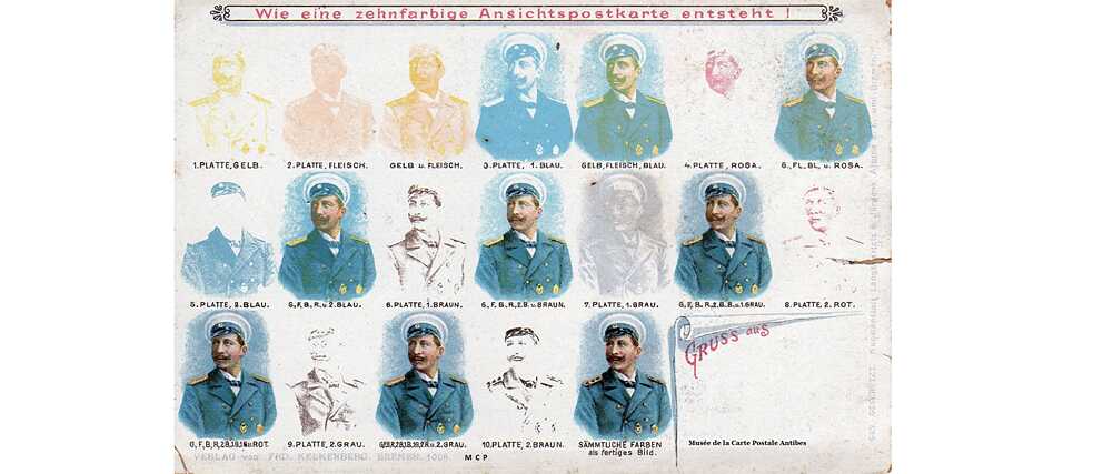 Deutsche Drucker optimierten den Gebrauch der Chromolithografie.