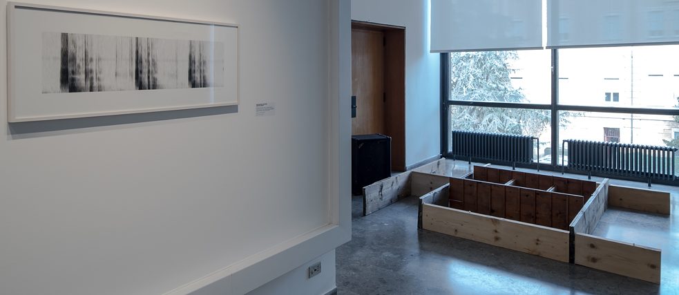 Klangkarten – Ausstellung im Goethe-Institut Rom | Christina Kubisch: <i>Analyzing Silence</i> | Micol Assaël: Ohne Titel
