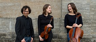 Oberon Trio: v.l.n.r.: Jonathan Aner, Henja Semmler, Antoaneta Emanuilova