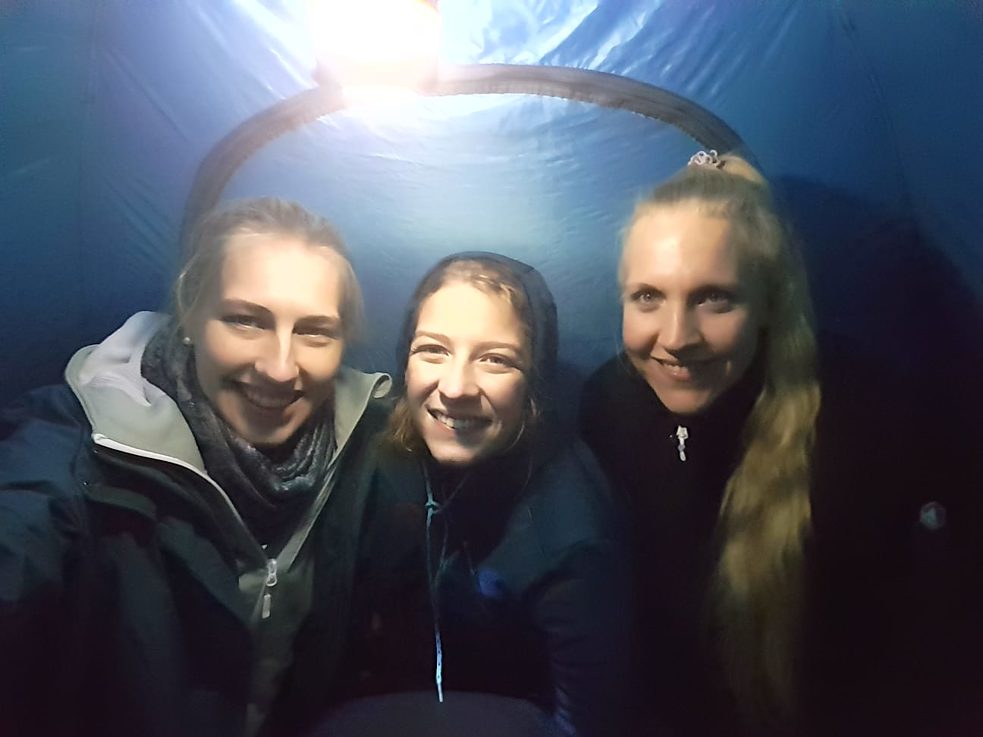 Camping auf der Chinesischen Mauer