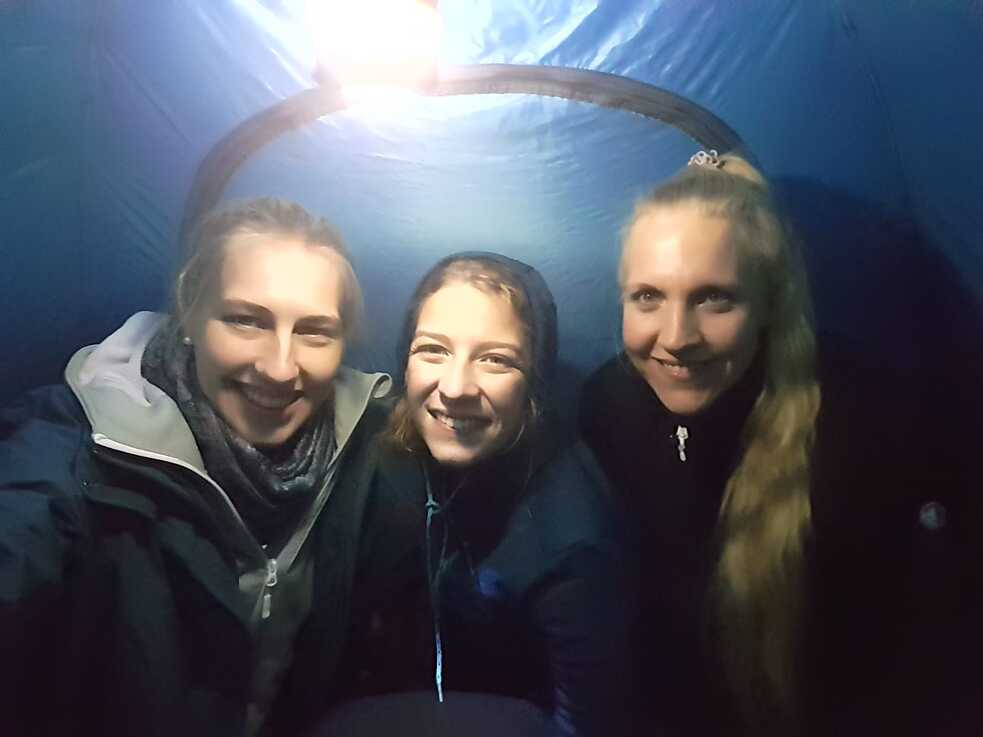 Camping auf der Chinesischen Mauer