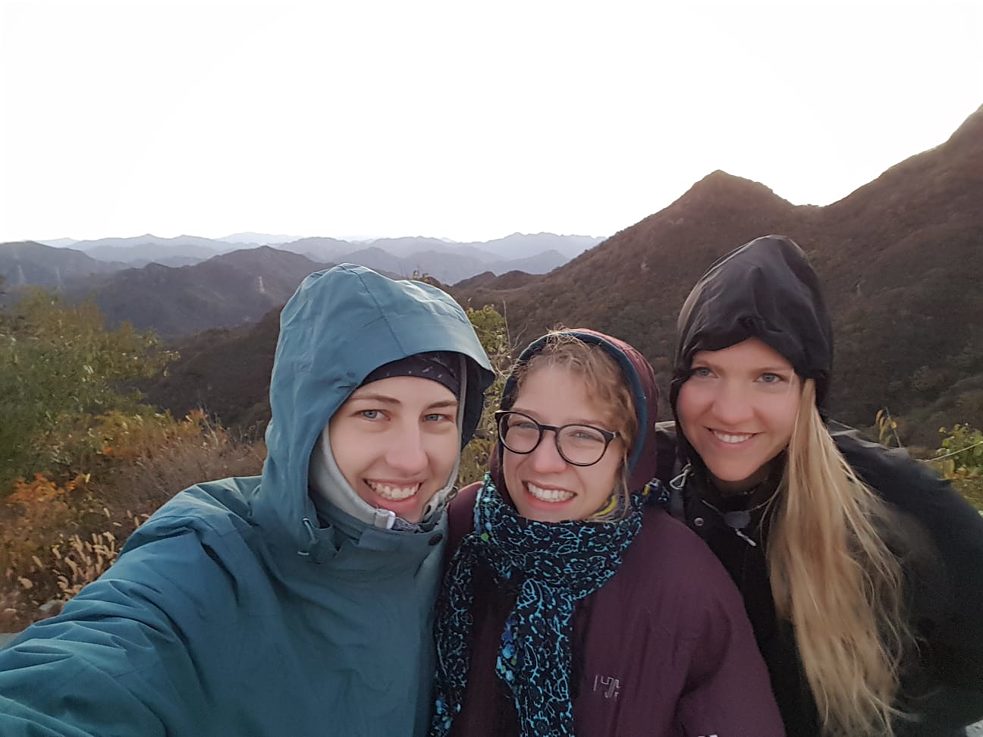 Camping auf der Chinesischen Mauer