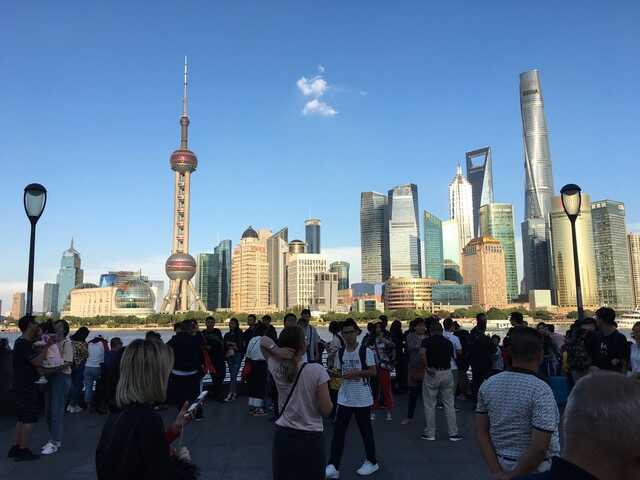 Shanghais Hafenpromenade „The Bund“ 
