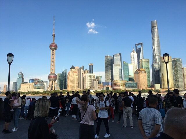 Shanghais Hafenpromenade „The Bund“ 