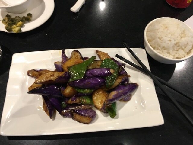 Die erste chinesische vegetarische Mahlzeit