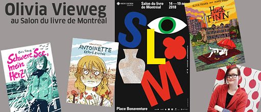 Olivia Vieweg auf der Montrealer Buchmesse