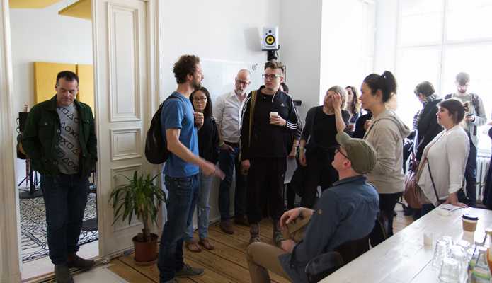 Retune Studio Visit May 2018, Berlin