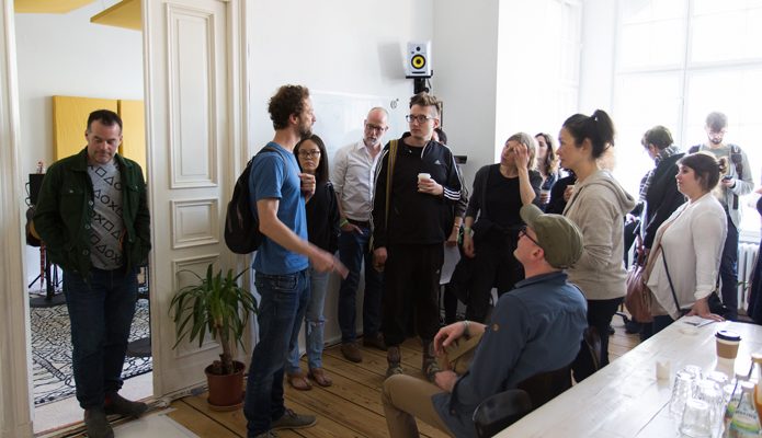 Retune Studio Visit May 2018, Berlin