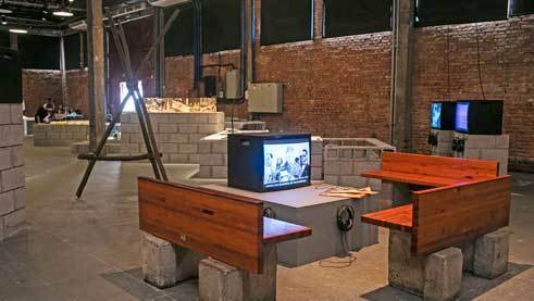 The bauhaus imaginista exhibition at the SESC Pompeia São Paulo 