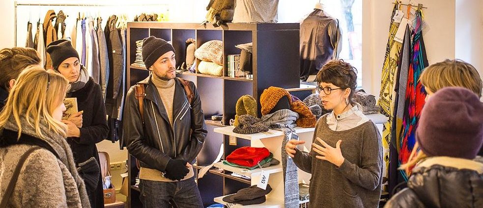 The upcycling fashion store