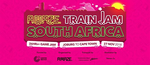 A Maze Train Jam Poster