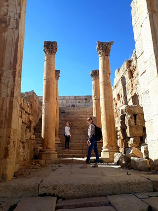 Die Treppen der Kathedrale