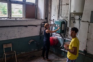 L’année prochaine, Marcel et Maartje transformeront cette surface de 270 mètres carrés.