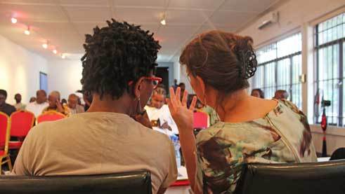 Discussion about the future of African museums