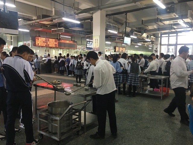 Die Kantine für Schülerinnen und Schüler