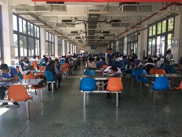 Die Kantine für Schülerinnen und Schüler