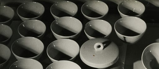 Grit Kallin-Fischer. KPM-Berlin, industial porcelain, c. 1930, section