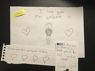 Zuckersüße Briefe, die mir meine (kleinen) Schüler geschrieben haben