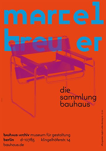 Manifesto della collezione del Bauhaus a Berlino