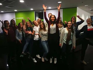 Unsere Gruppe im Goethe-Institut Peking