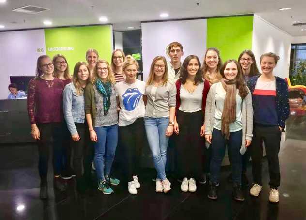 Unsere Gruppe im Goethe-Institut Peking