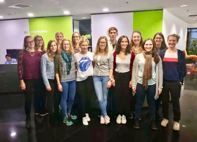 Unsere Gruppe im Goethe-Institut Peking