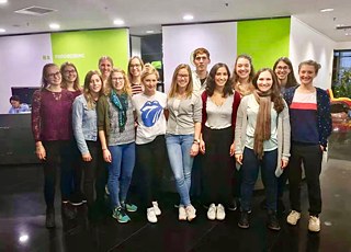 Unsere Gruppe im Goethe-Institut Peking