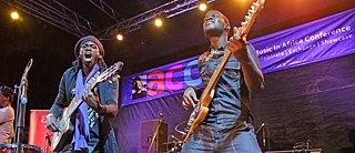 Performance by Sahad and the Nataal Patchwork at the ACCES Conference in Nairobi