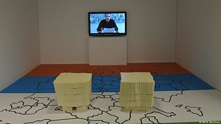  Ein Fragment aus der Installation der Agency of Singular Investigations