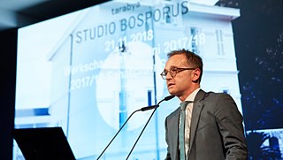 Federal Foreign Minister Heiko Maas at the opening ceremony