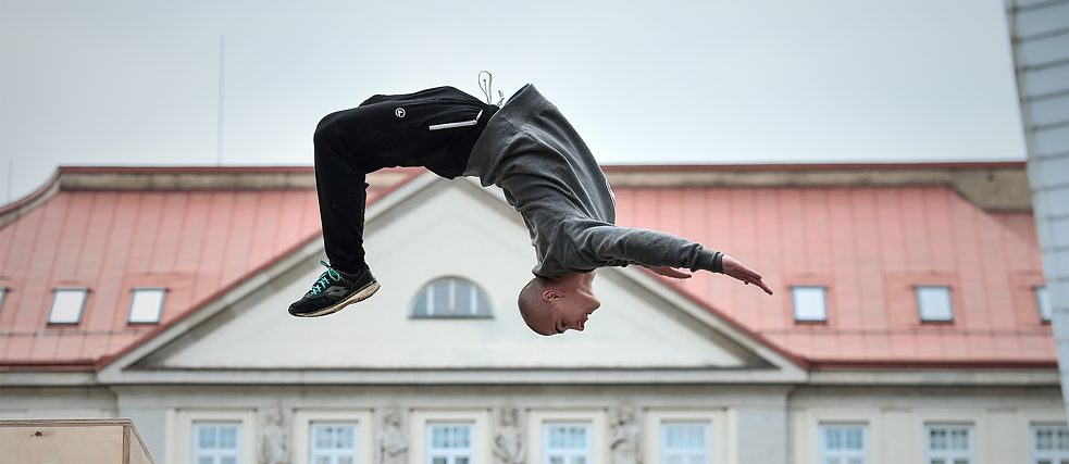 How about physically interacting with a historical building? Could heritage parkour be a new form of cultural mediation?