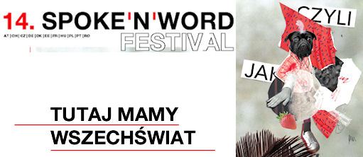 14. Spoke'n'word Festival, fragment plakatu