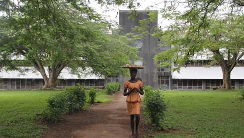 Ife campus. Excerpt from the film by Zvi Efrat 