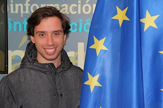 Andrea Sarri aus Florenz nahm für Italien am Alumnitreffen teil