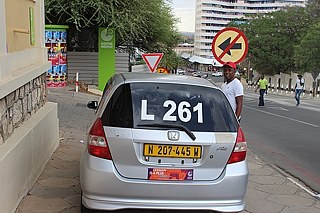 bumper sticker taxi sanlam