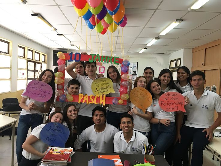 PASCH-Picknick & -woche 10 Jahre PASCH  E.E.T. N°24 Simon de Iriondo in Resistencia 