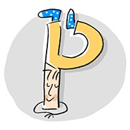 Buchstabe P