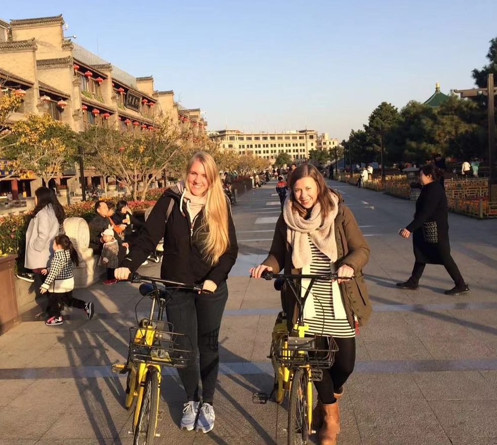 Sonntagsausflug mit den Leihfahrrädern