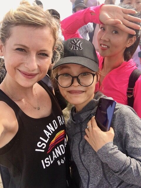 Begegnungen auf der Strecke