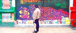 Überraschung!: in Bogotá ist jetzt die Kunst überall 