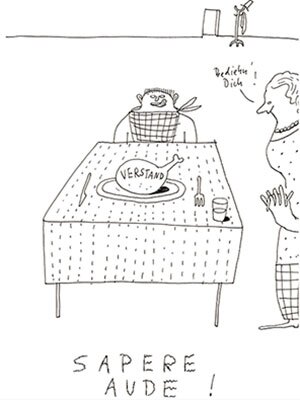 <b>Was Kant schon wusste: </b>„Habe Mut, dich deines eigenen Verstandes zu bedienen!“ Was damals galt, gilt heute nicht minder: Ein mündiger Bürger denkt mit. Mehr denn je ist es wichtig, sowohl die Informationen, die wir bekommen, als auch uns selbst und unsere Haltungen immer wieder zu hinterfragen. Wer erhält mehr Macht dadurch, dass ich kostenlose Dienste nutze? Wem schade ich, wenn ich Informationen preisgebe?