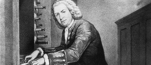 Bach an der Orgel