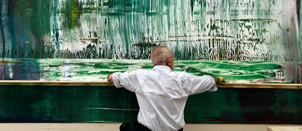 Still image from "Gerhard Richter - Painting", directed by Corinna Belz, 2011