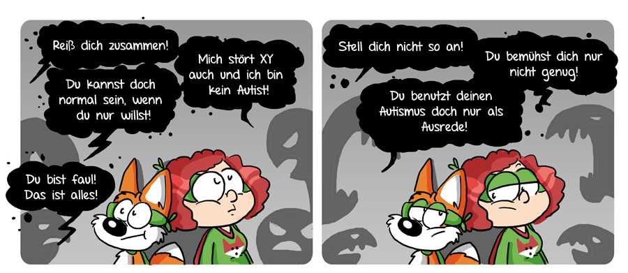 Comic-strip of Daniela Schreiter