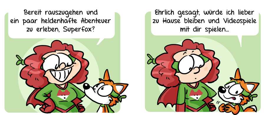 Comic-strip of Daniela Schreiter