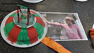 Art projects by children from Carlisle and Thessaloniki