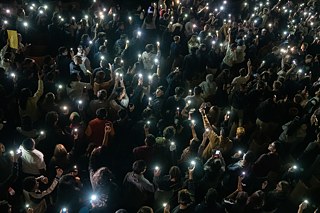 Público entusiasmado en Los Angeles