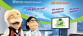 Plakat: Niemiecki Internetowy Uniwersytet Dziecięcy