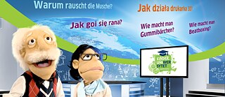 Plakat: Niemiecki Internetowy Uniwersytet Dziecięcy