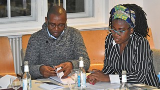 Álvaro Jorge and Engrácia de Oliveira presented the Museu Nacional de Antropologia  